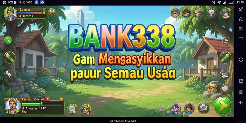 Tampilan utama BANK338 menunjukkan serunya gameplay Casual yang mengasyikkan.