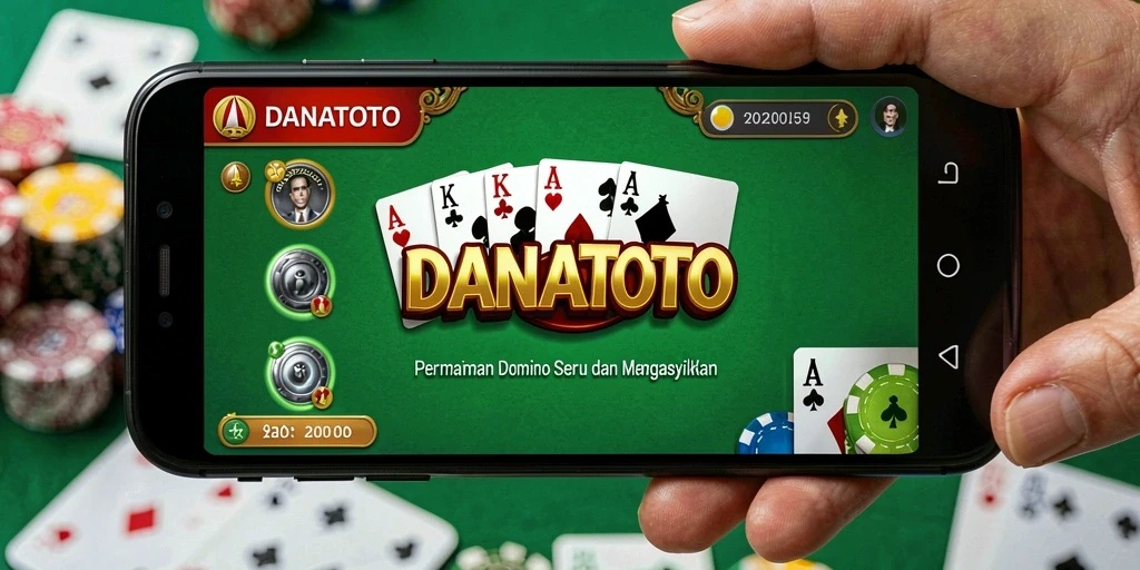 Tampilan gameplay menegangkan dan seru dalam DANATOTO.