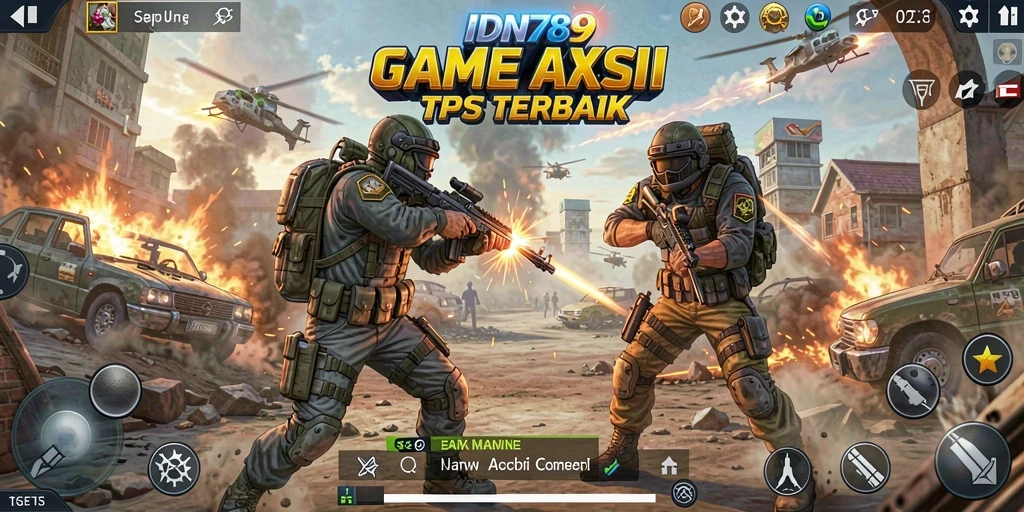 Tampilan gameplay seru dan menegangkan dari IDN789.
