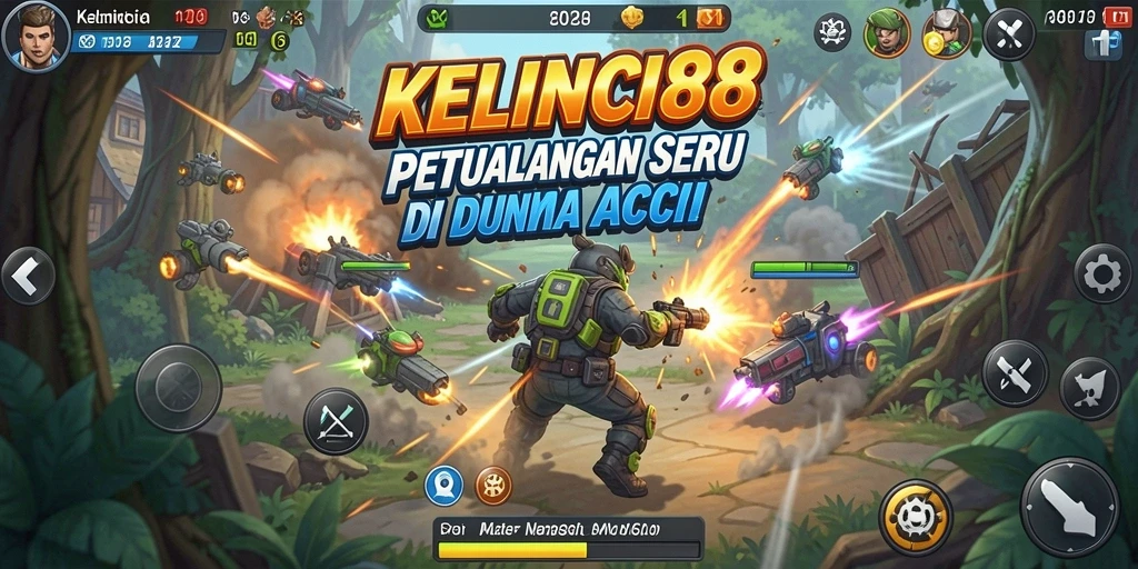 Tampilan gameplay KELINCI88 yang mendebarkan dan penuh aksi.