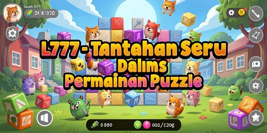 Gameplay seru L777 dengan berbagai tantangan puzzle yang menanti.