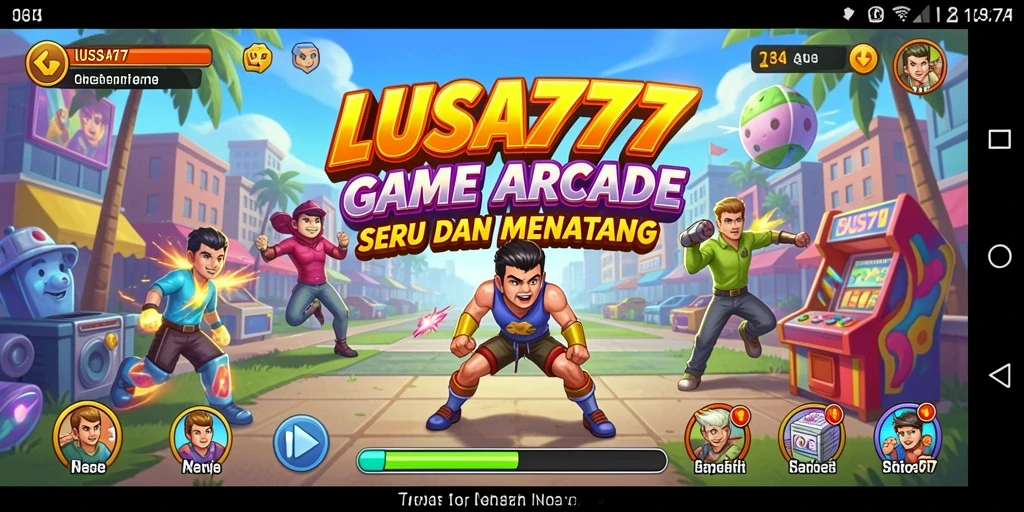 Gameplay seru LUSA777 yang mengasyikkan