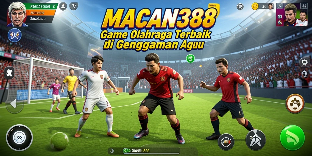 Tampilan gameplay seru dari <strong>MACAN388</strong> dalam cabang olahraga.