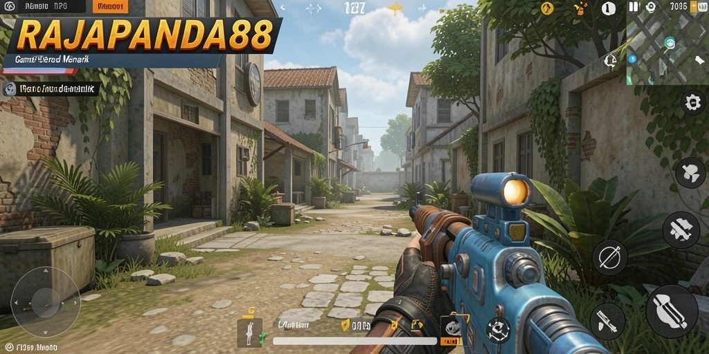 Tangkapan layar gameplay seru RAJAPANDA88 dengan grafis menawan.