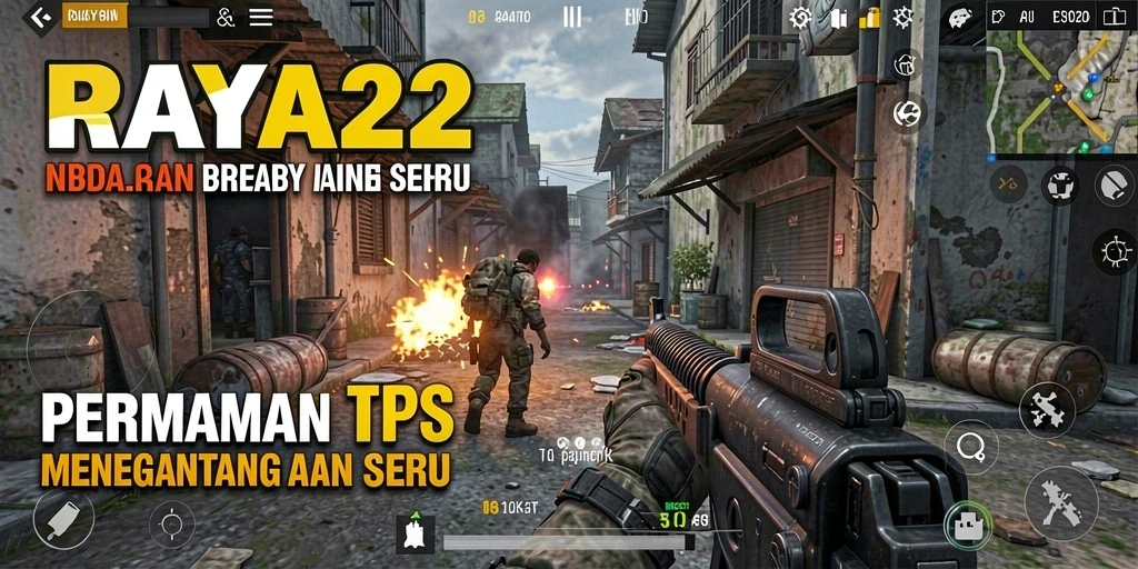 Tampilan gameplay seru dalam RAYA22 dengan grafis menakjubkan.