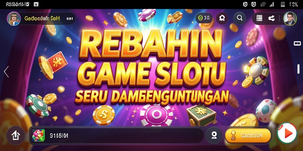 Tampilan menarik dalam gameplay slot REBAHIN yang seru.
