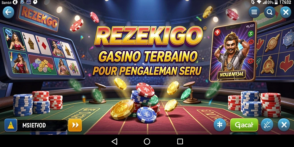Screenshot gameplay REZEKIGO yang menampilkan keseruan permainan Kasino.