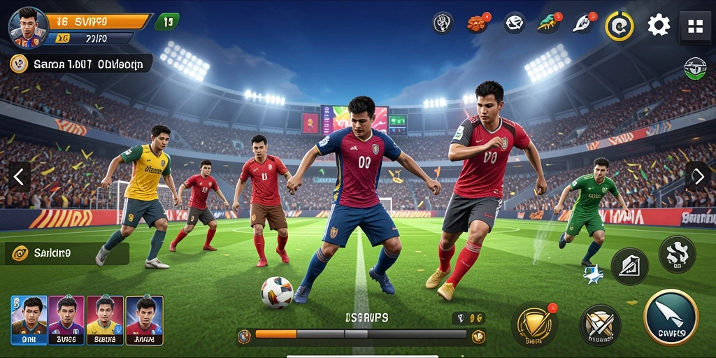 Tangkapan layar dari gameplay SVIP9 yang menarik dan kompetitif.