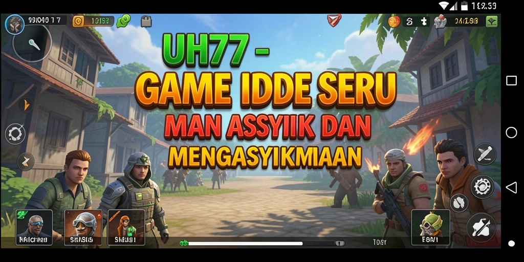 Gameplay UH77 yang menarik dan mengasyikkan di dunia Idle.